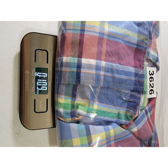 Ralph Lauren Plaid Men's Long Sleeve Button Down Shirt - Medium - Picture 6 of 6